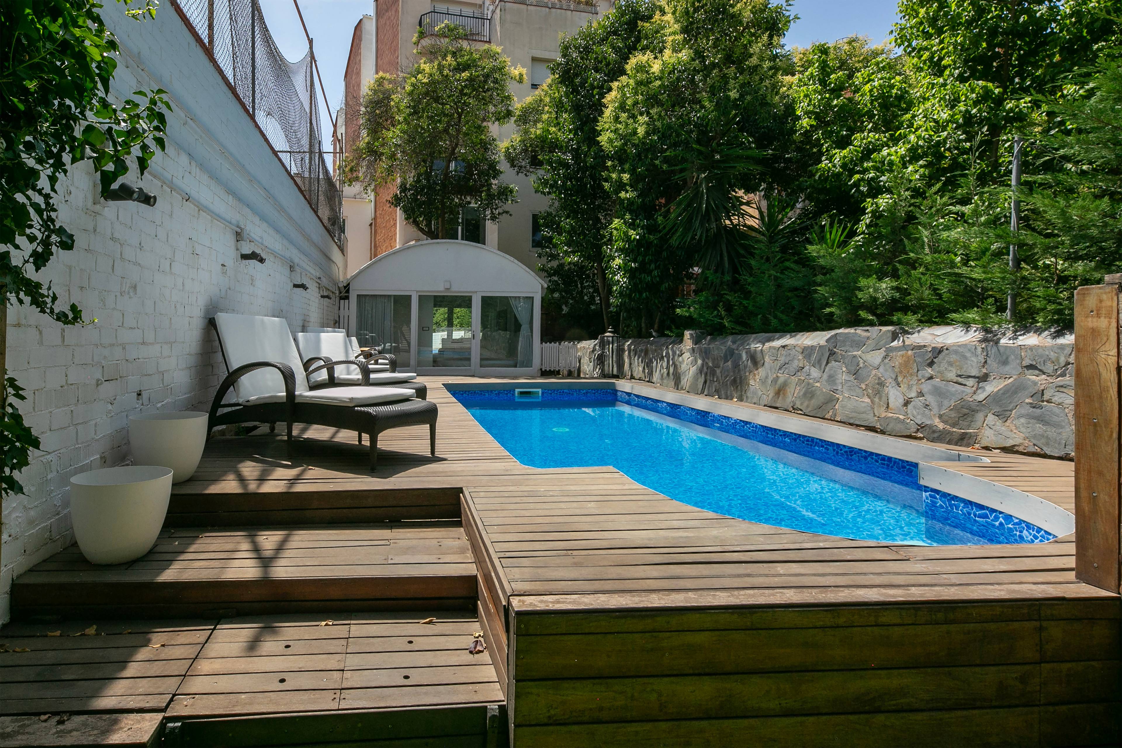 Elegant Family Residence with Pool in Barcelona’s Most Prestigious District