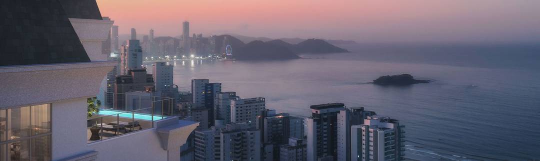 Beautiful Duplex Penthouse for Sale at the Luxurious Gales Village in Balneário Camboriú