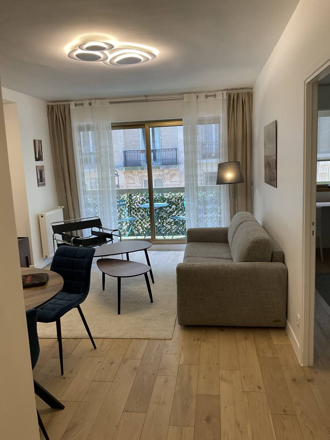 Two-Bedroom Apartment with Balcony, Garage, and Cave in the 16th Arrondissement