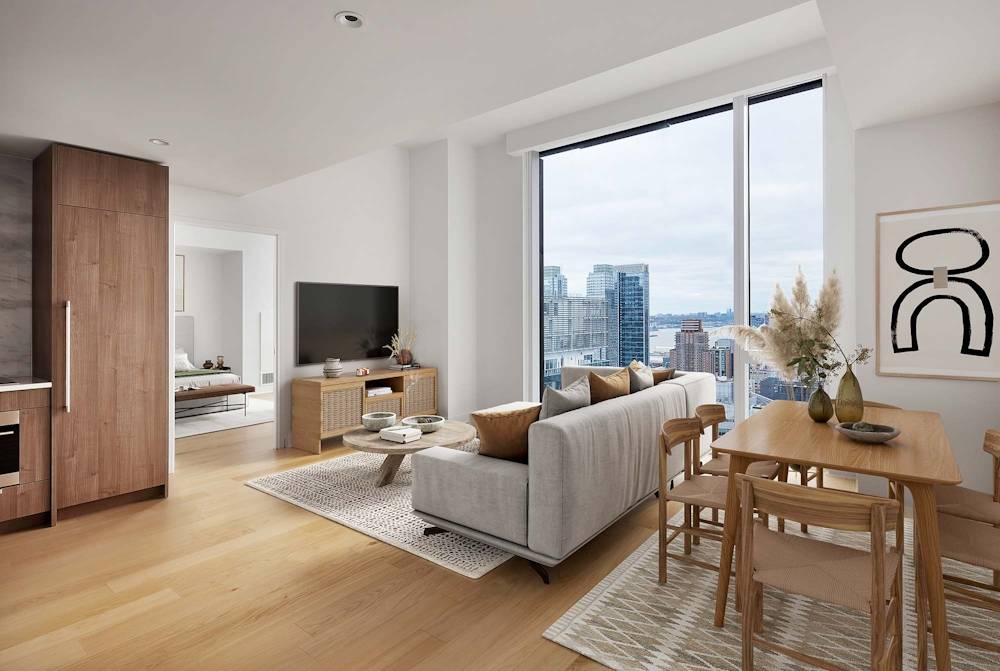 Hudson yards Luxury 2 Bed / 2 Bath in Full Service Building with weekly housekeeping, W/D in unit