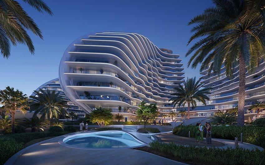Architectural Icon. Beachfront Address. The Future of Al Marjan Island.