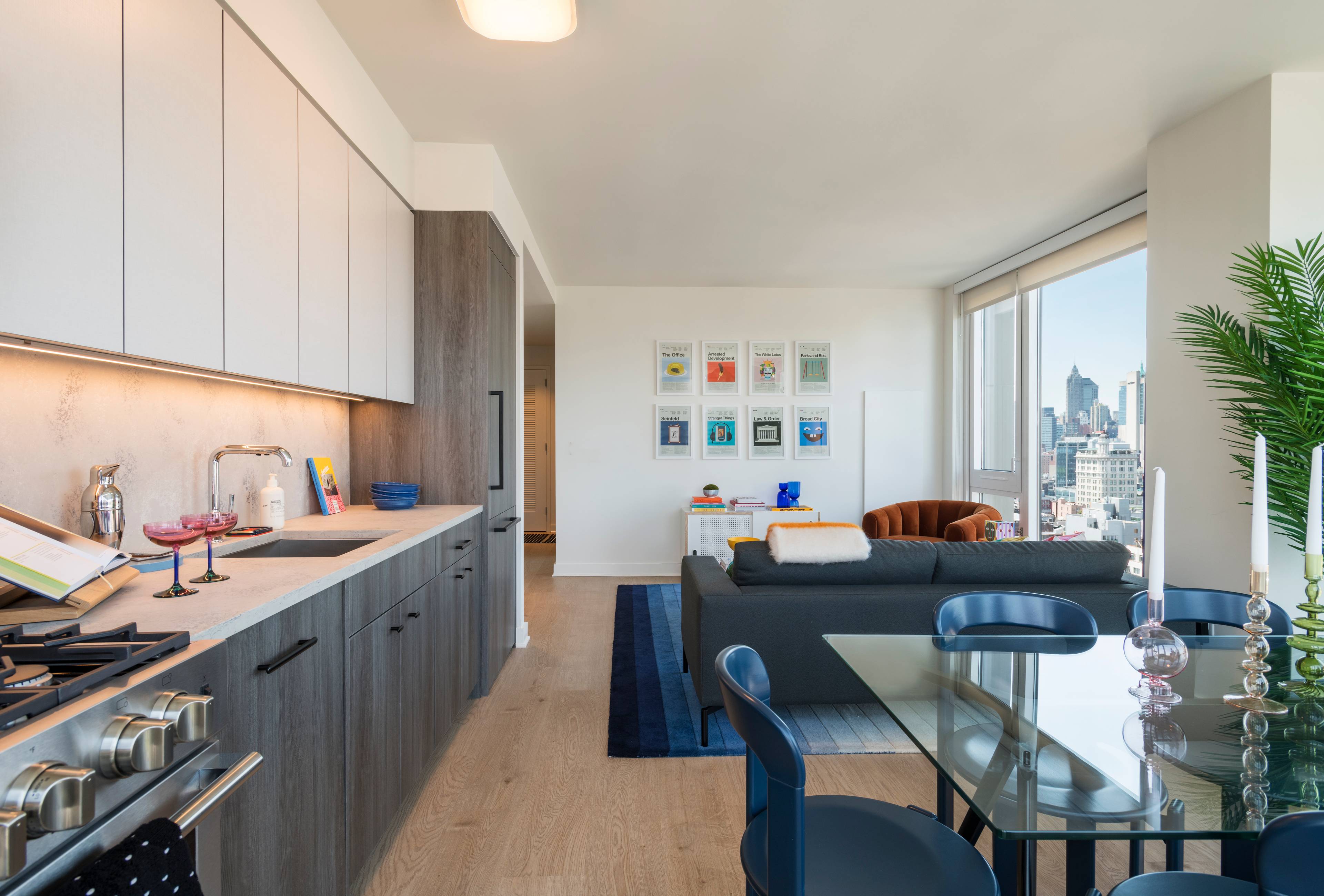 NO FEE Luxury Alcove Studio in Full Service LES Building, W/D in unit