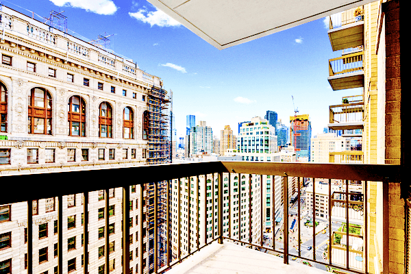 Madison Sq. Park Stunner ~ Gorgeous 2 BR w/ Private Balcony ~ Luxury Condo Bldg!
