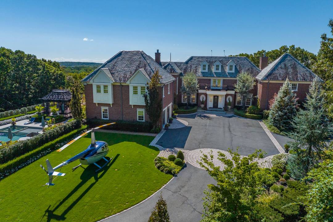 Gated Majestic Brick Manor,