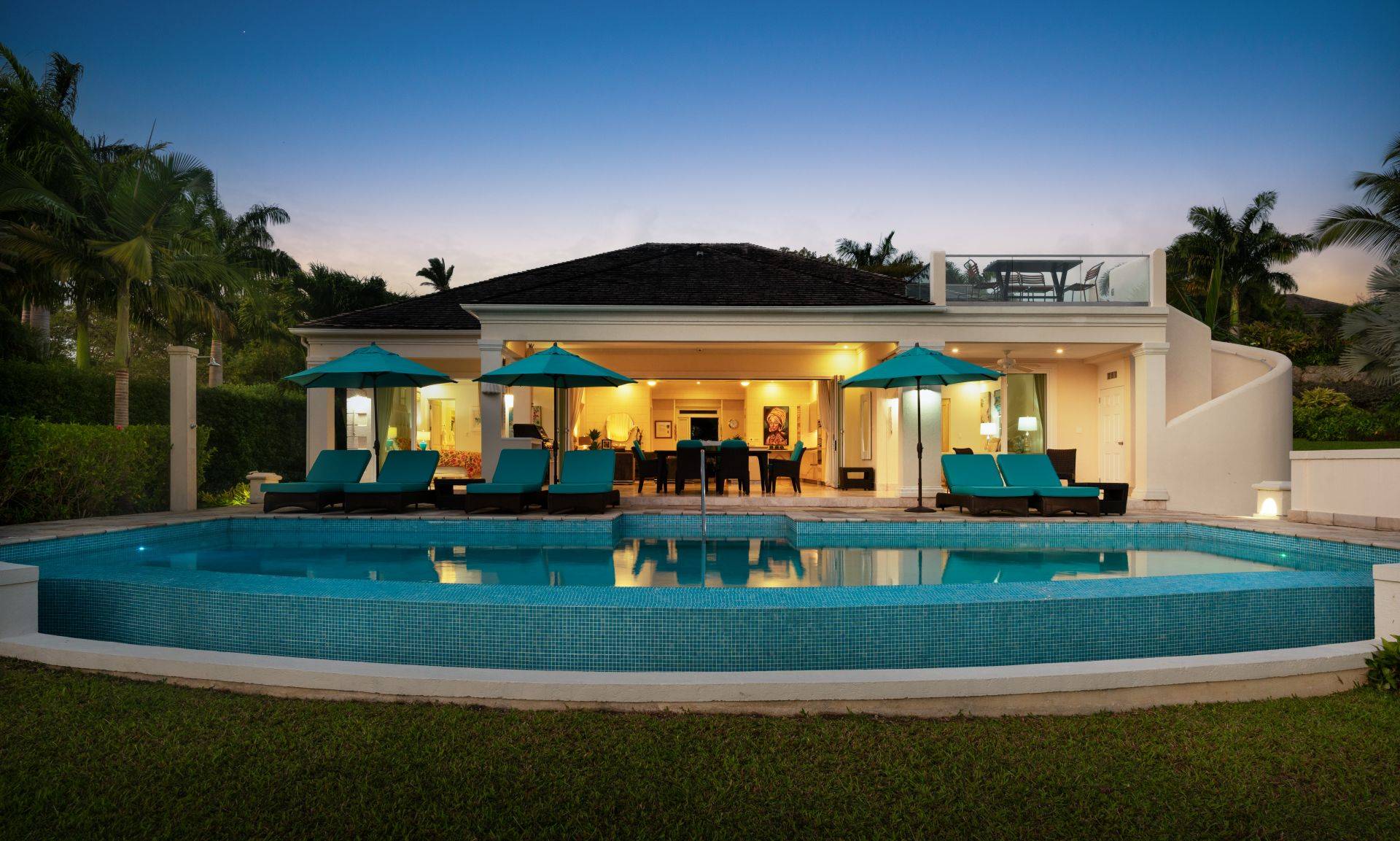 Contemporary Luxury Villa with Golf & Ocean Views at Royal Westmoreland, Barbados