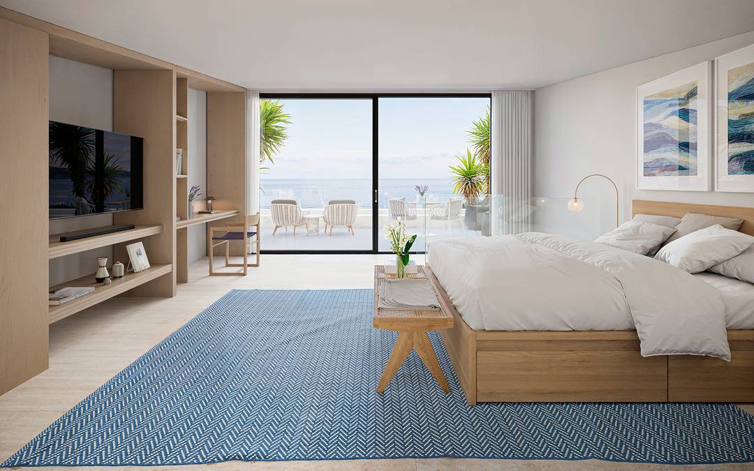 1 Bedroom Garden Apartment with Sea Views in Kalyves, Crete