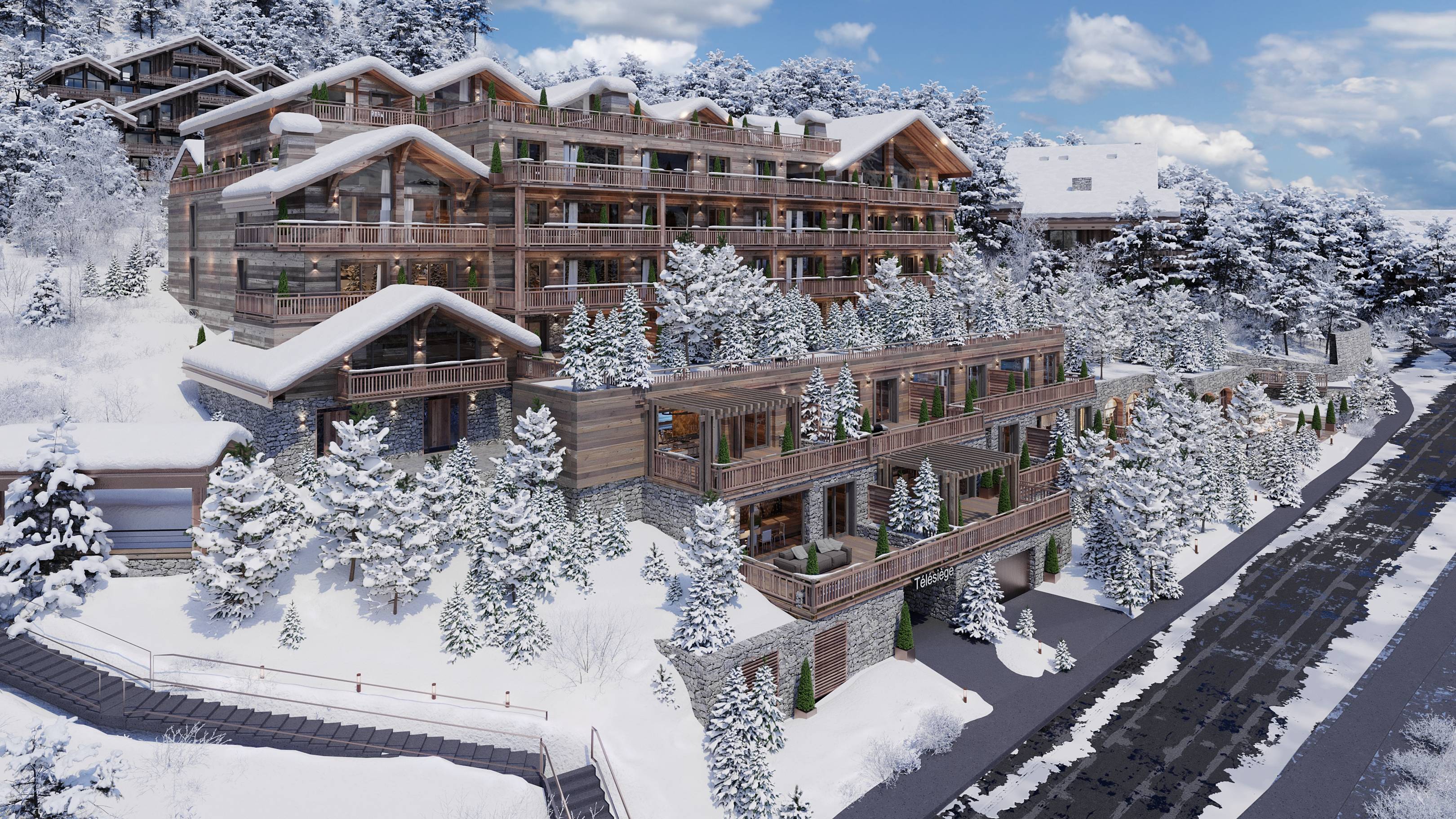 luxurious alpine haven in Meribel - France - 