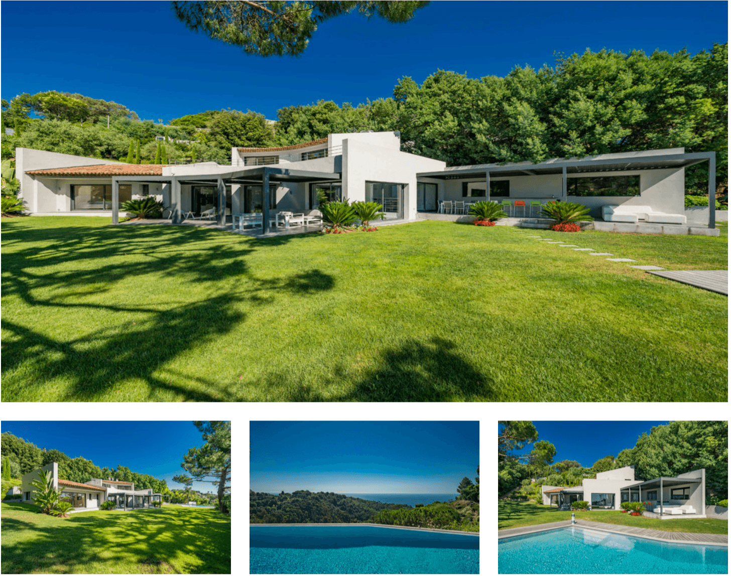 Beautiful modern villa overlooking the sea , Cannes