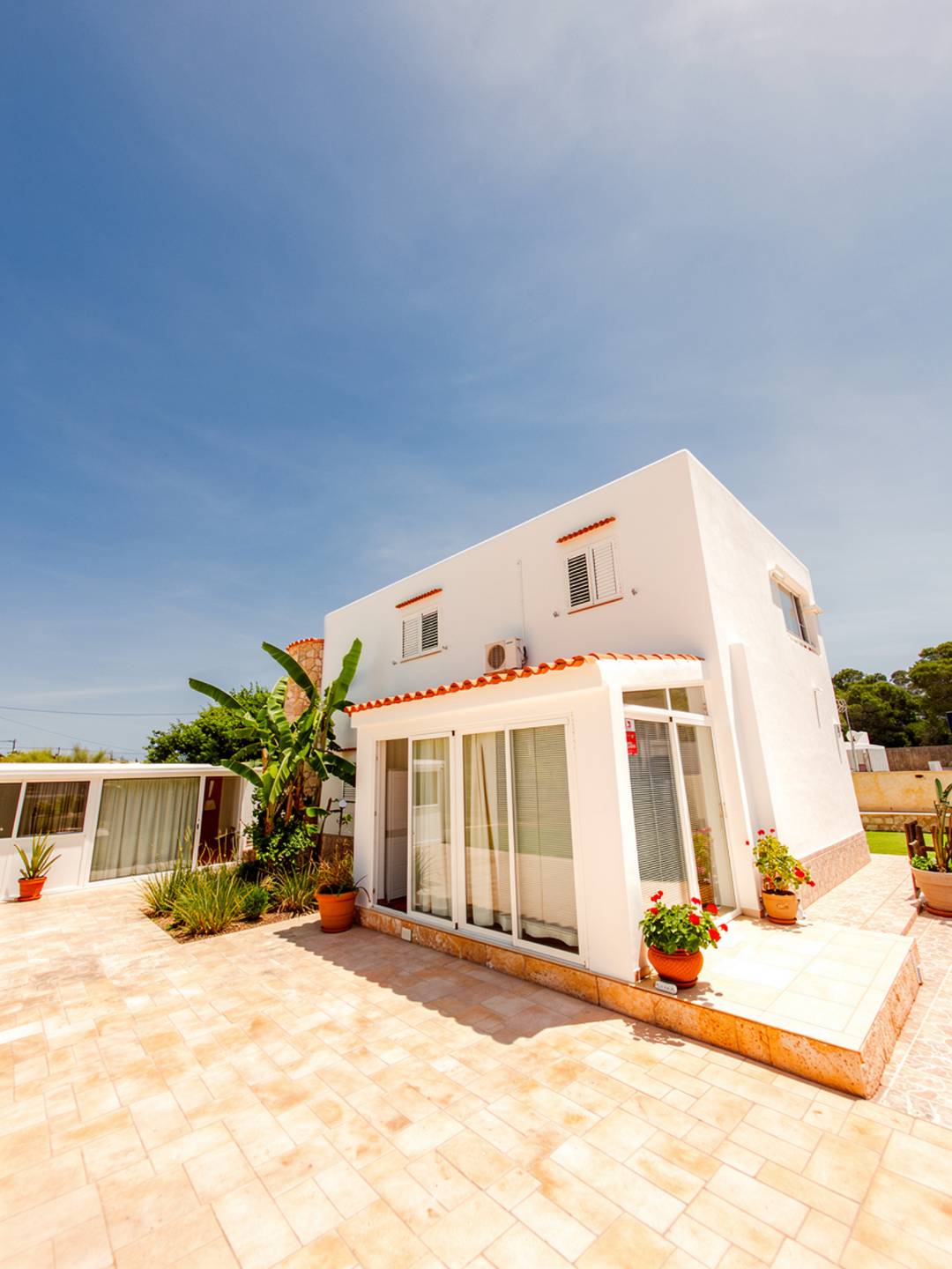 Charming Ibiza Residence with Private Pool & Guest Apartment in Es Codolar