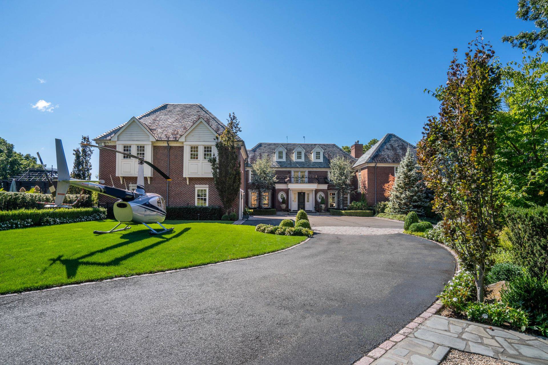 Gated Majestic Brick Manor,