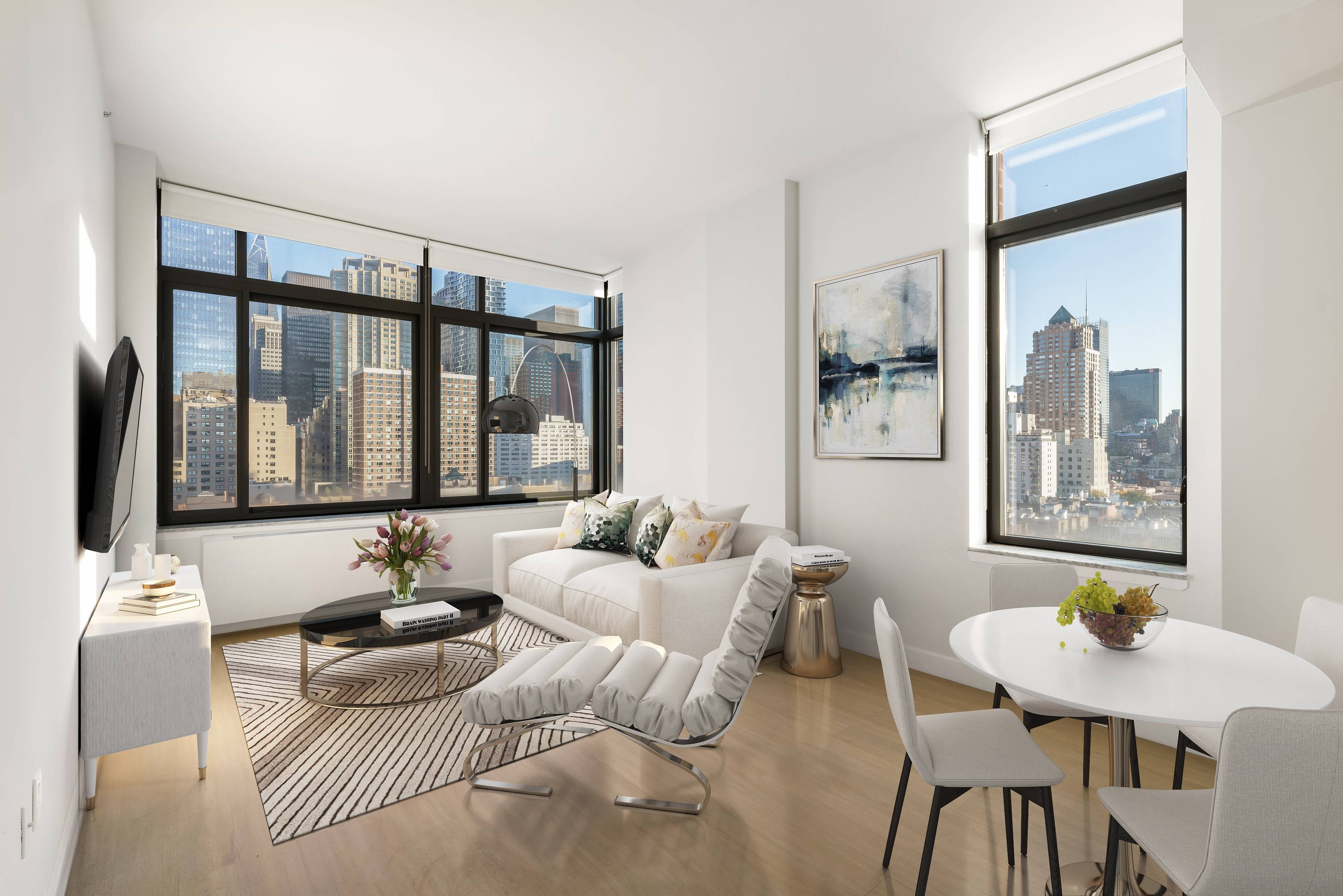 1 Bed/1 Bath Spacious Apartment in Clinton Luxury Building, W/D in Unit