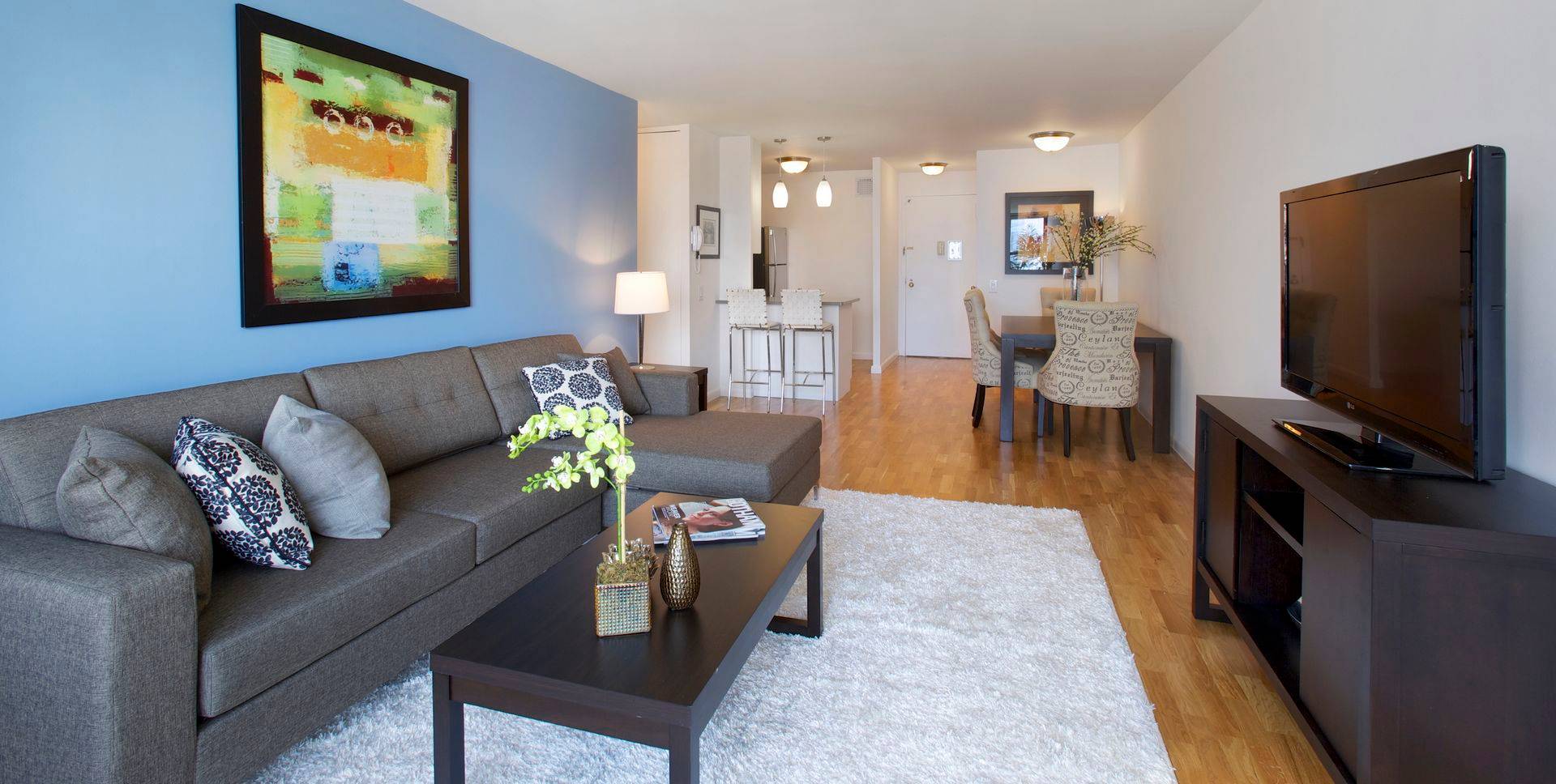 1 BED/1 BATH LUXURY APARTMENT IN BATTERY PARK WITH AN OUTDOOR ROOF DECK