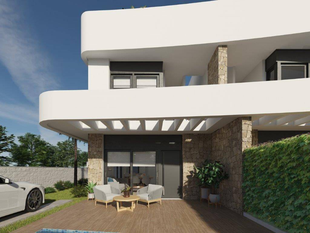 NEW BUILD SEMI-DETCAHED VILLAS IN LOS MONTESINOS