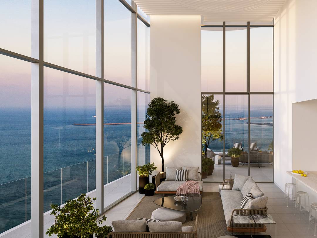 CAVALLI Skyhome 605 — Seafront 3-Bedroom Couture Residence with 213 m² of Indoor-Outdoor Living