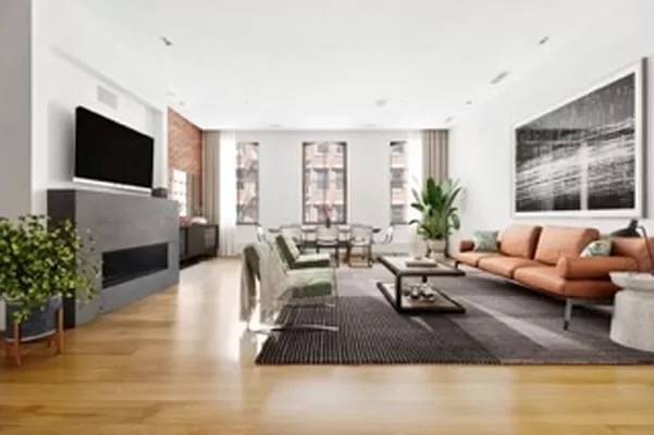 Floor-through 3BR/3.5BA Tribeca Loft in Pristine Cast-iron Building