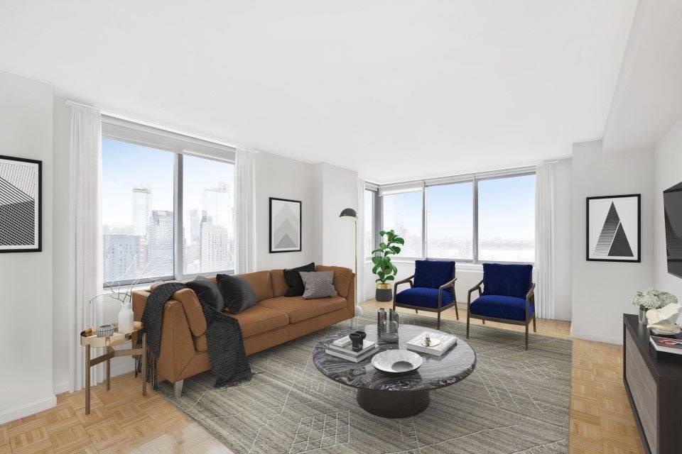 2 Months Free, 2BR Corner Apartment in Midtown West