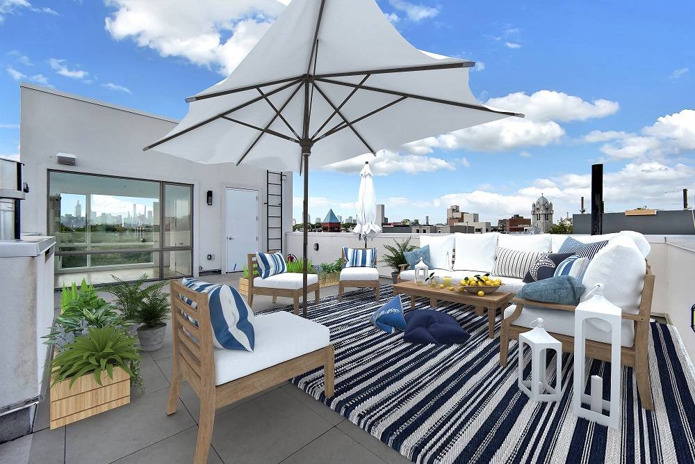 Brand New Stylish 3 Bedroom Condo Duplex w/ Huge Private RoofDeck in Williamsburg, Brooklyn