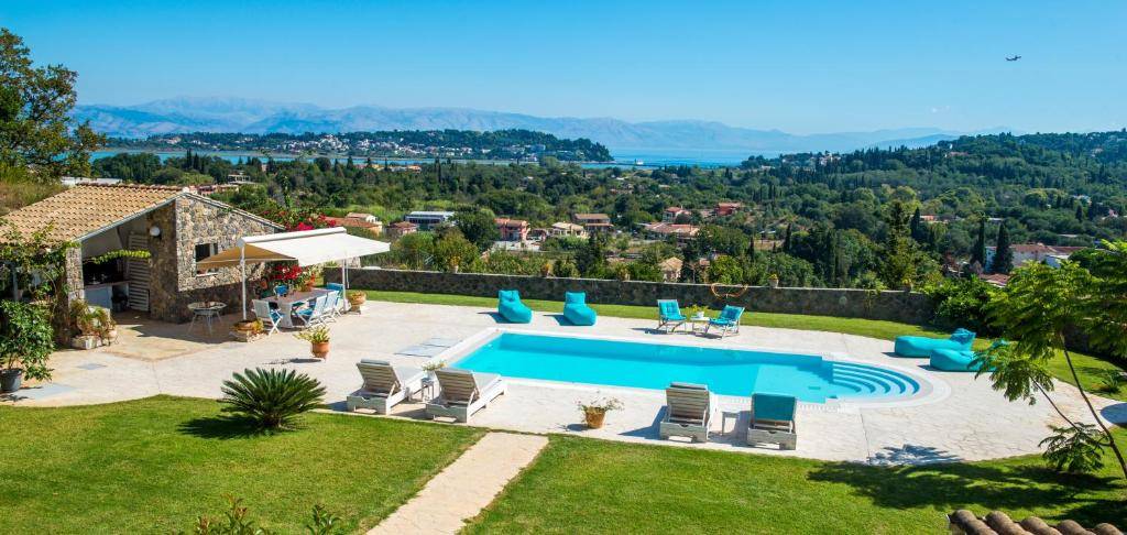 Spectacular Villa Overlooking Corfu: Luxury Living Redefined