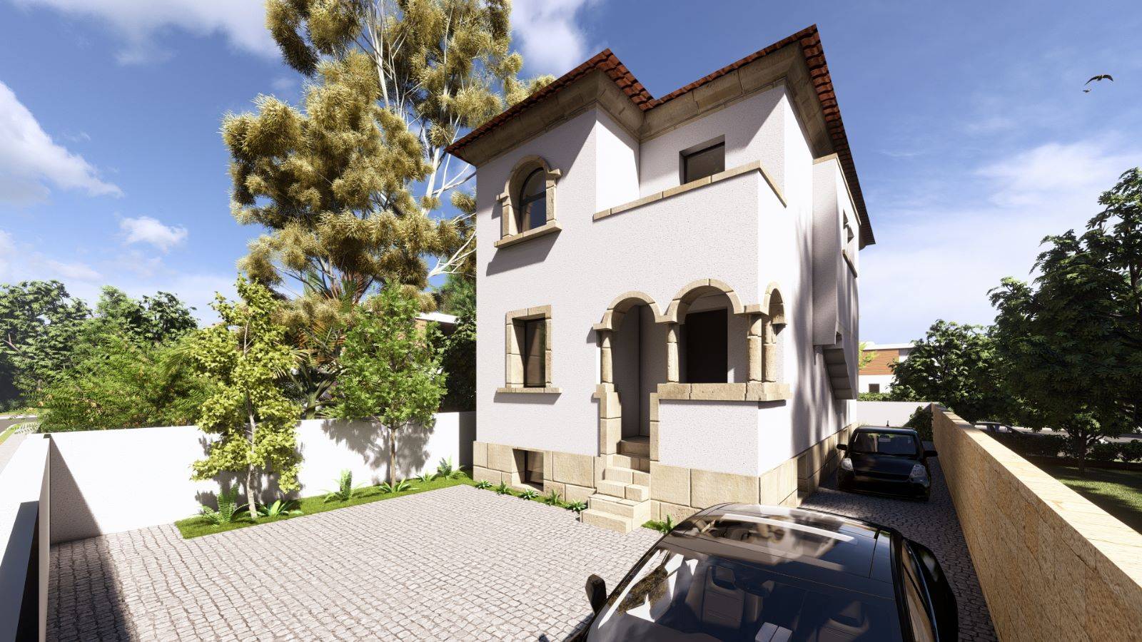 Exclusive 4-Front House in Porto – Prime Location Near Boavista & Foz
