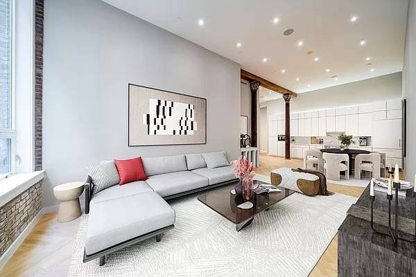 SoHo Loft living at its finest! 3BR/3.5BA in Loft Building on Broome St.