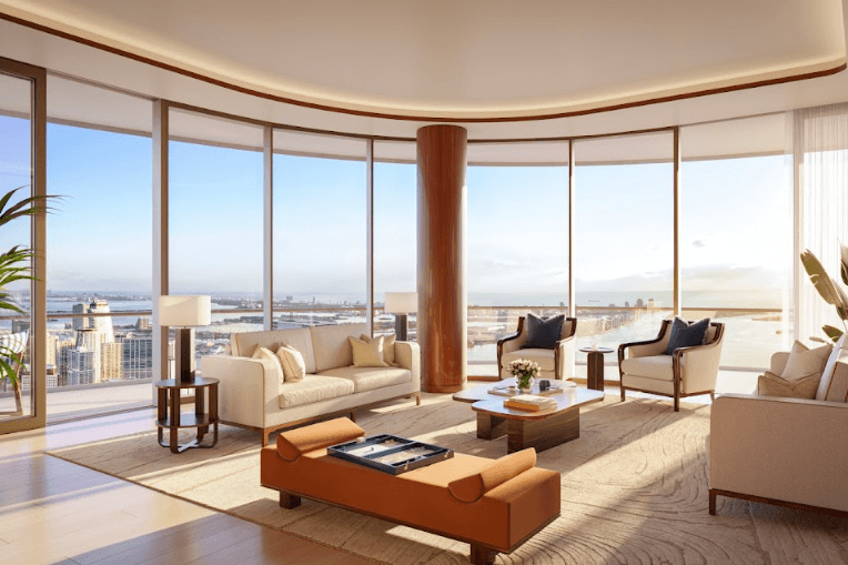 Luxurious 2-Bedroom + Den Residence with Breathtaking East-Facing Views at Cipriani Residences Miami!