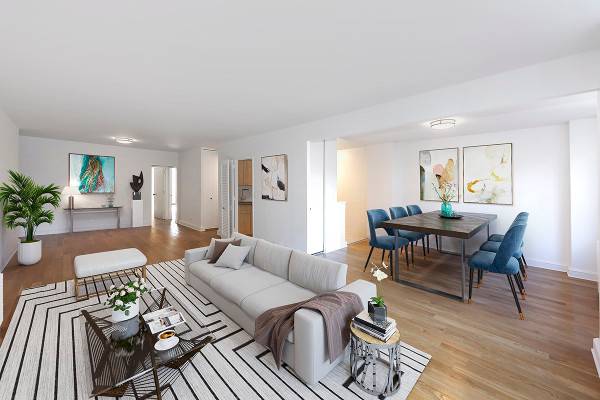 NO FEE, 2 BEDROOM/2.5 BATHROOM IN SPACIOUS LUXURY UPPER WEST SIDE BUILDING