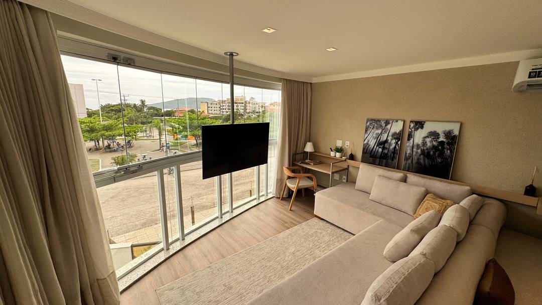 Fully Furnished 2-Suite Apartment with Ocean View | Gaivotas Golden – Ingleses, Florianópolis