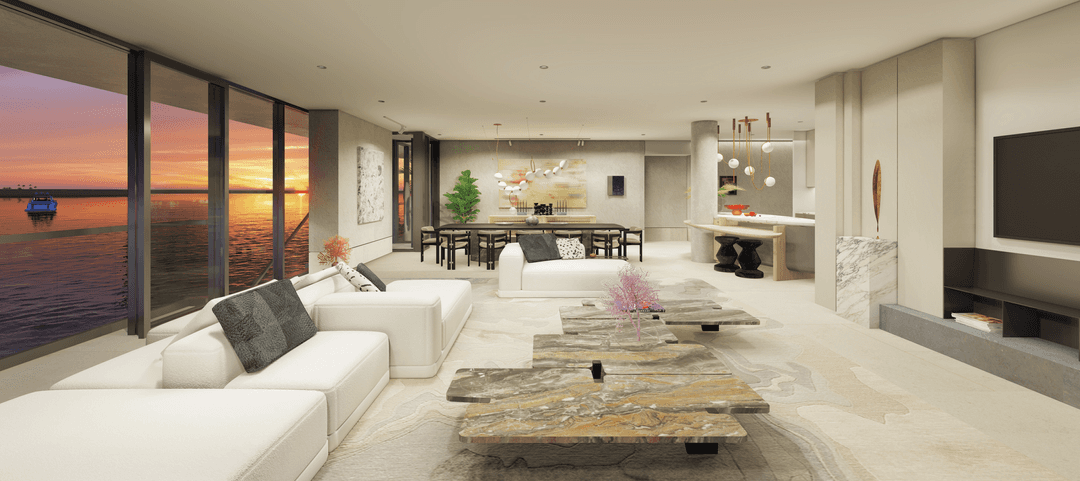 Off Market Waterfront Residence with Private 50' ft Dock Slip