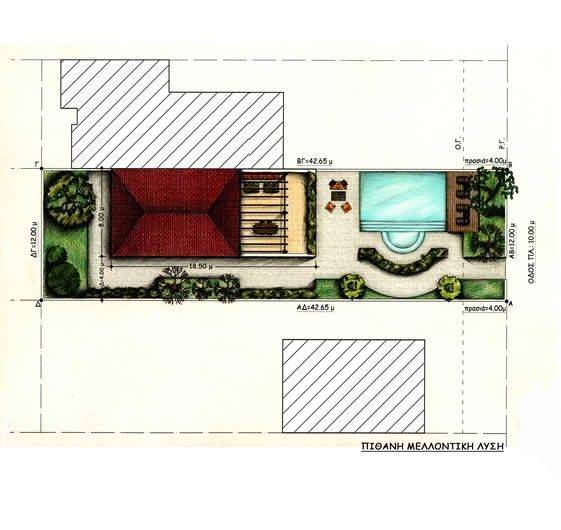 Plot of land for investment. Only 8 km from Athens - 510 M².