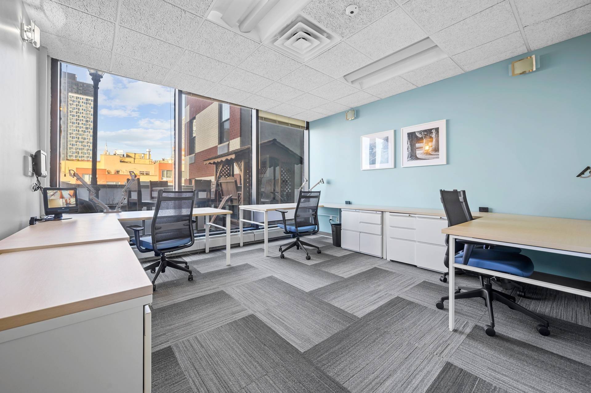 3,000 SF Office with Private Outdoor Space Steps To the Long Island City Waterfront