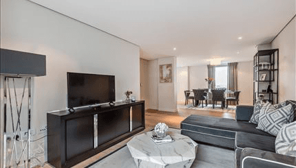 Three Bedroom two bathrooms apartment Merchant Square