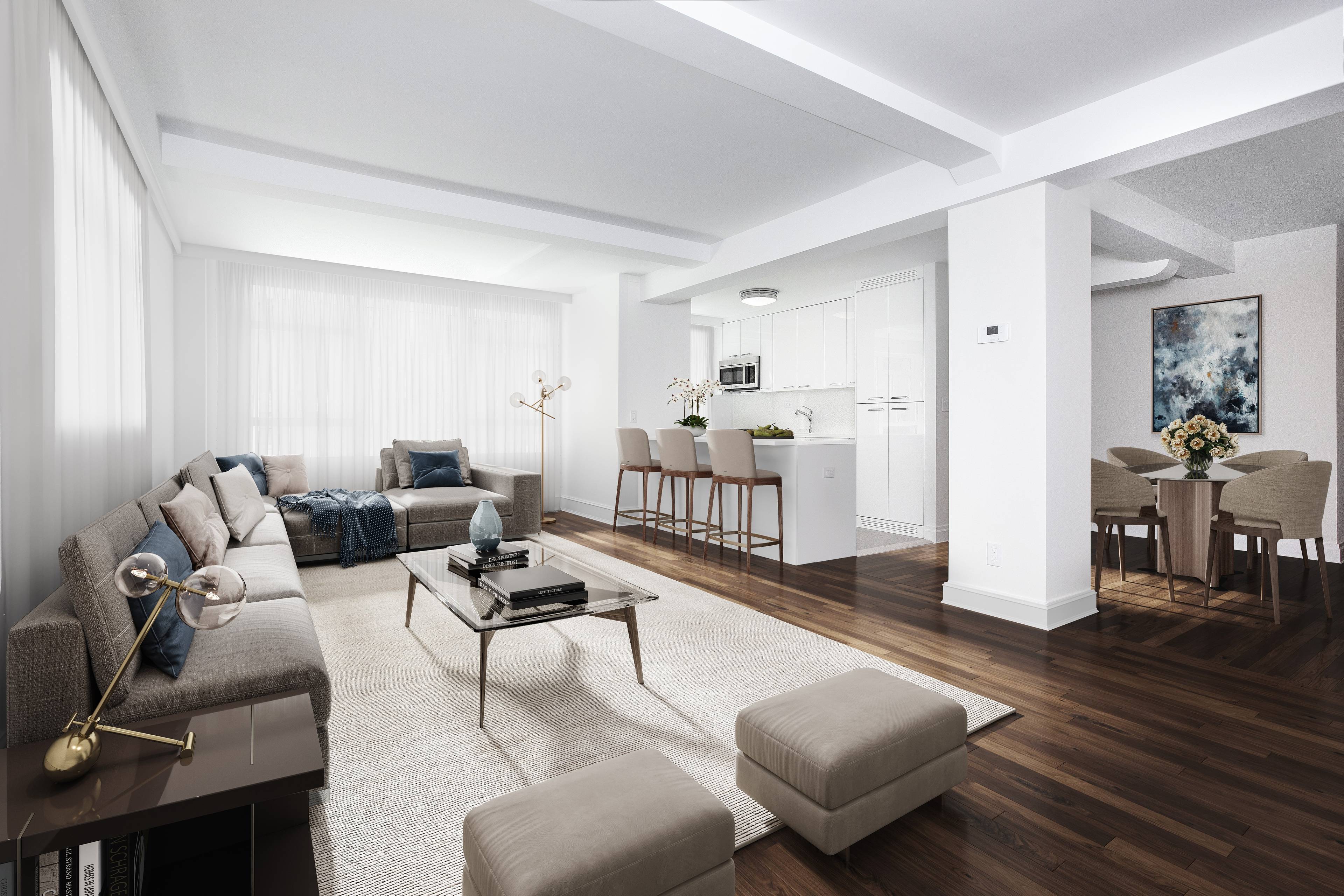 Spacious Two Bedroom - Central Park South - No Fee
