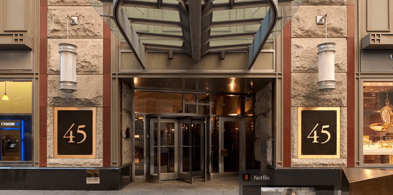 Bright 1 BR in Wall Street