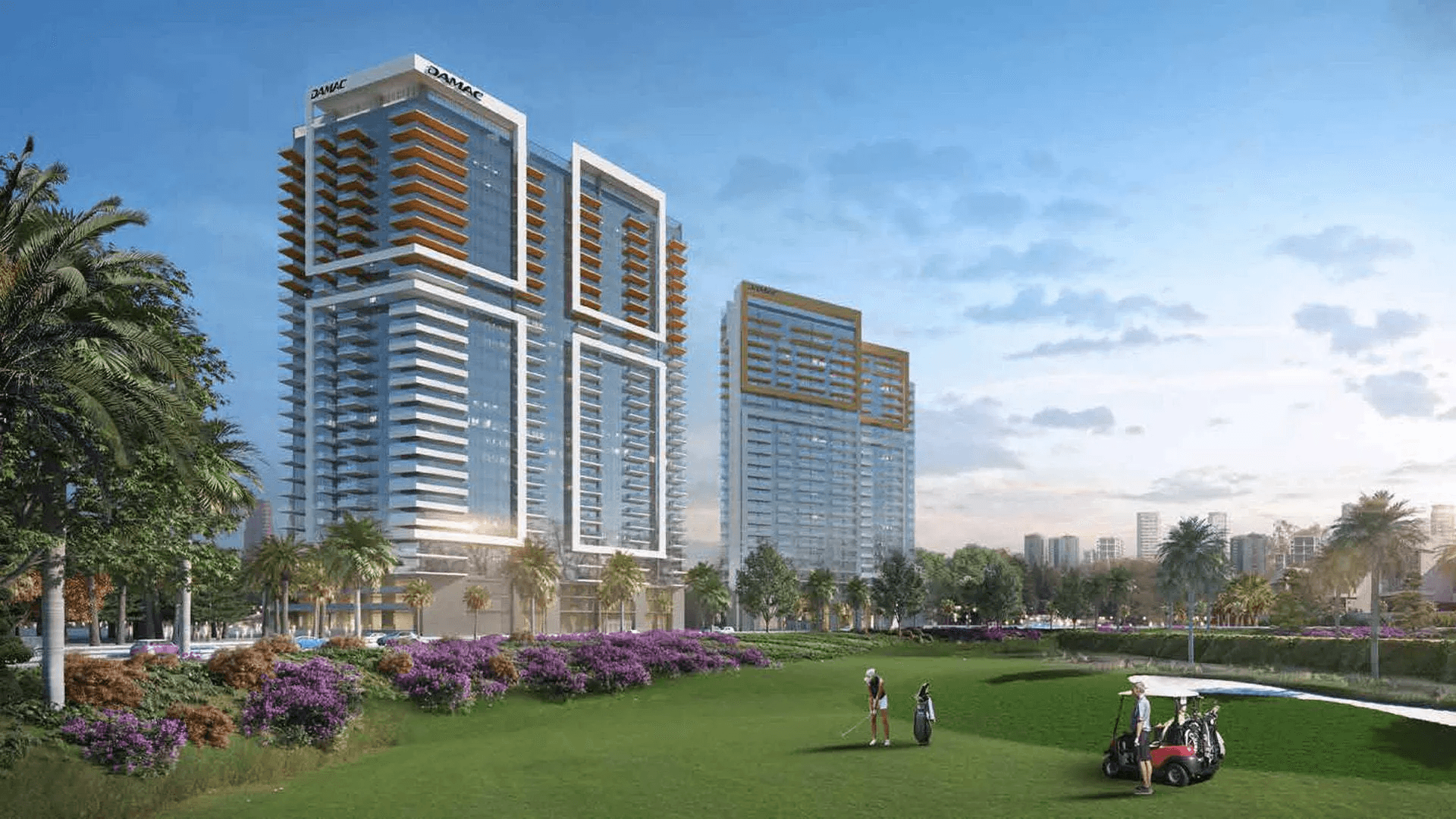 Exclusive residential complex with golf courses and swimming pools - Dubai