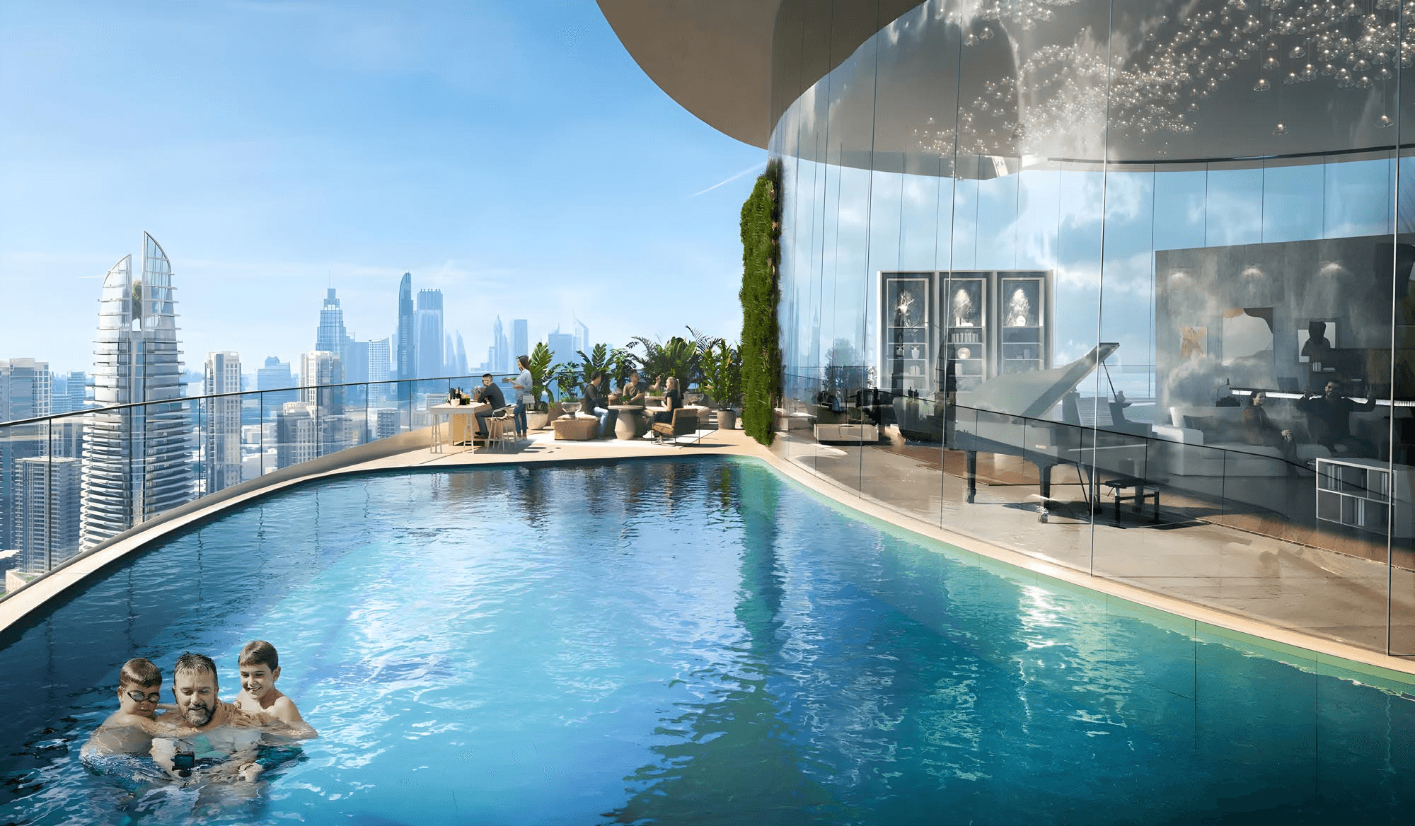 Luxury waterfront apartments in Business Bay - Dubai