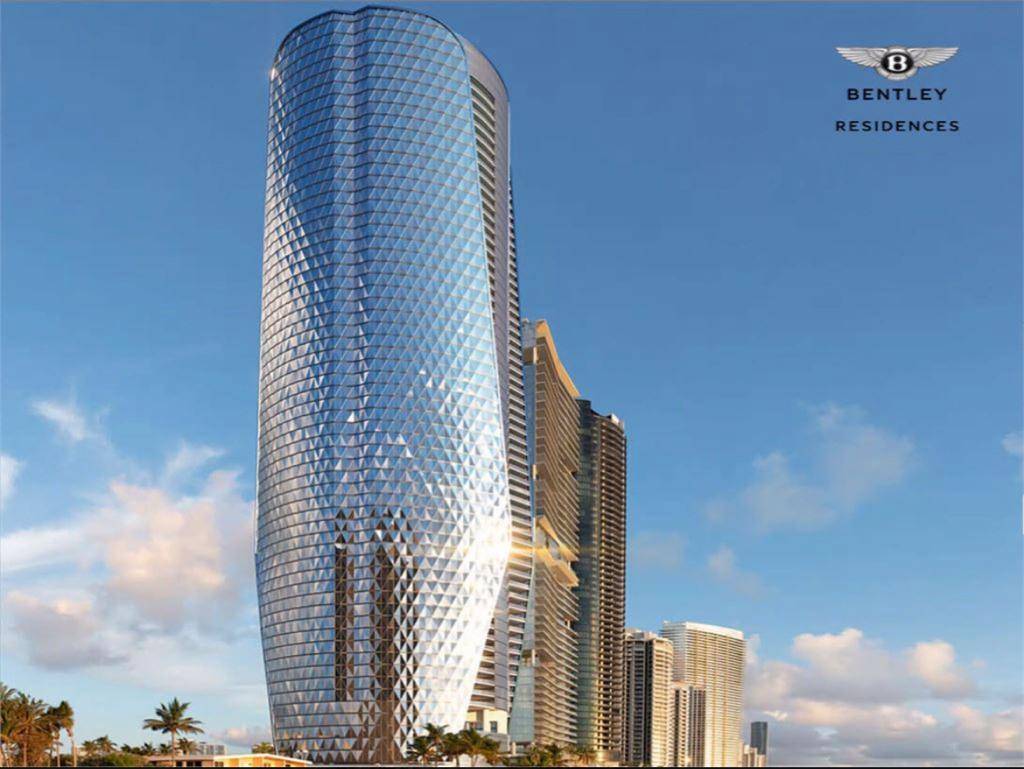 Bentley Residences | Oceanfront Luxury Condo with Private Balcony Pool | 4 Car Elevator Garage