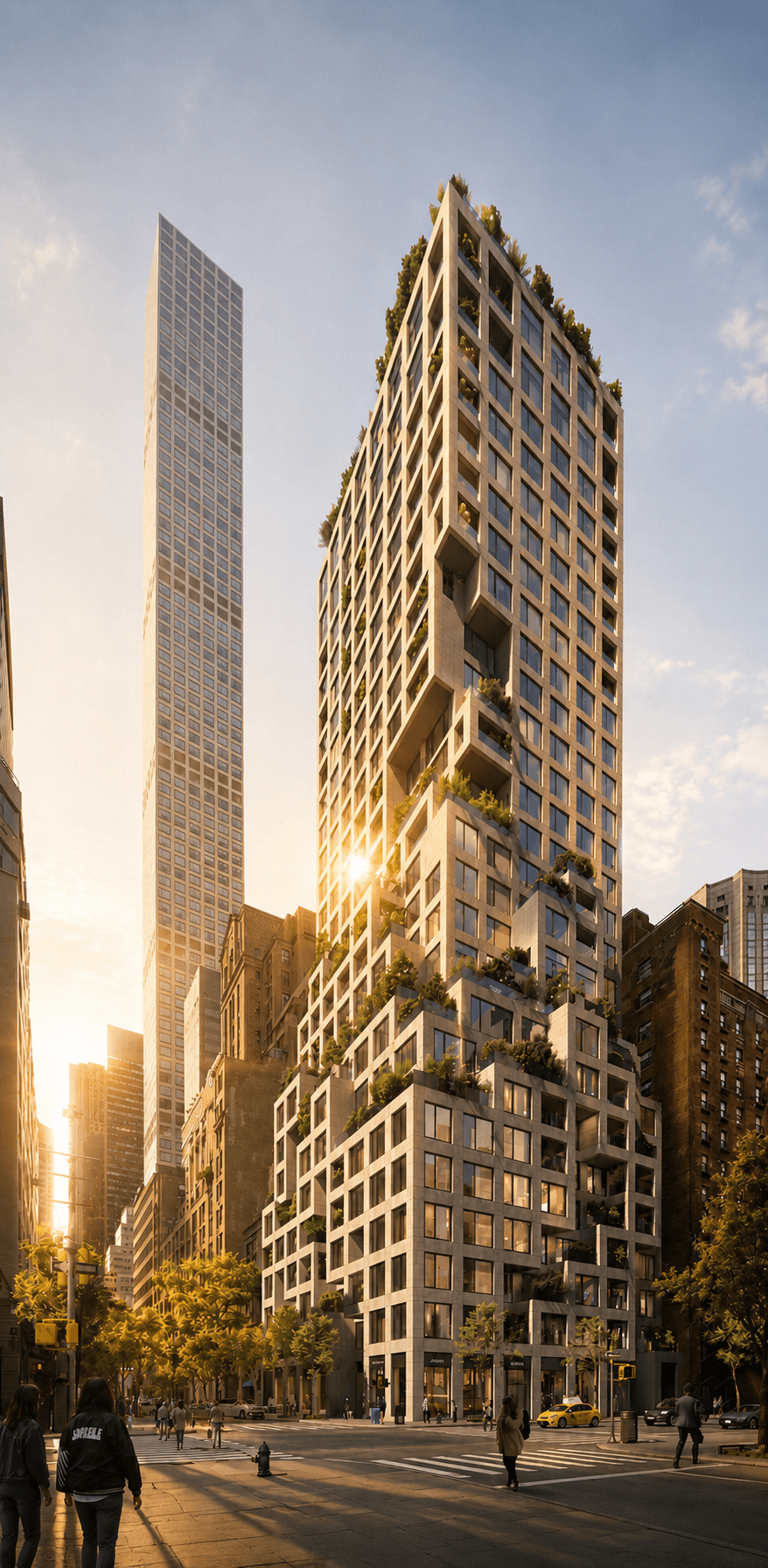 Billionaire's Row 3 Bedroom with Double Height Ceilings