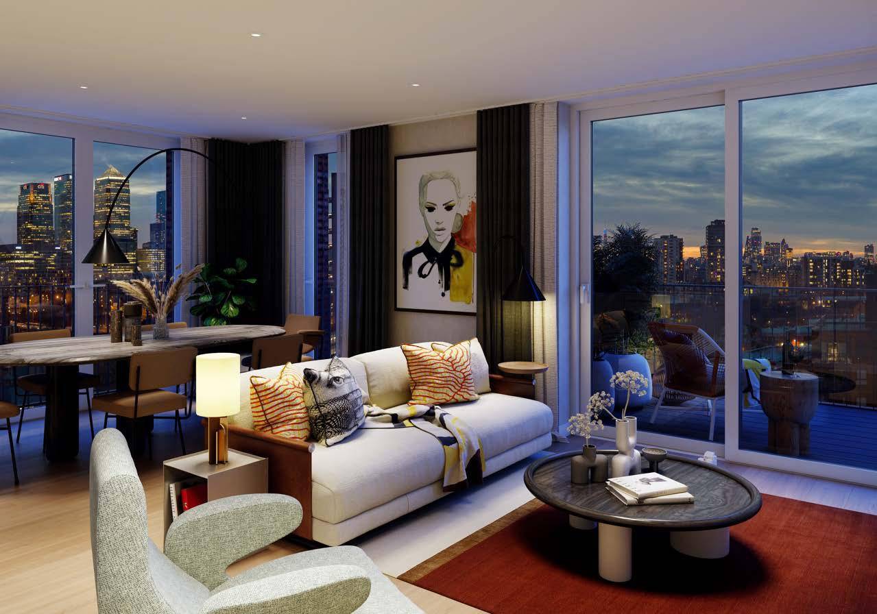 Modern 1-Bedroom Apartment with Riverside Living & Exclusive Resident Facilities – Curlew House, Poplar Riverside E14