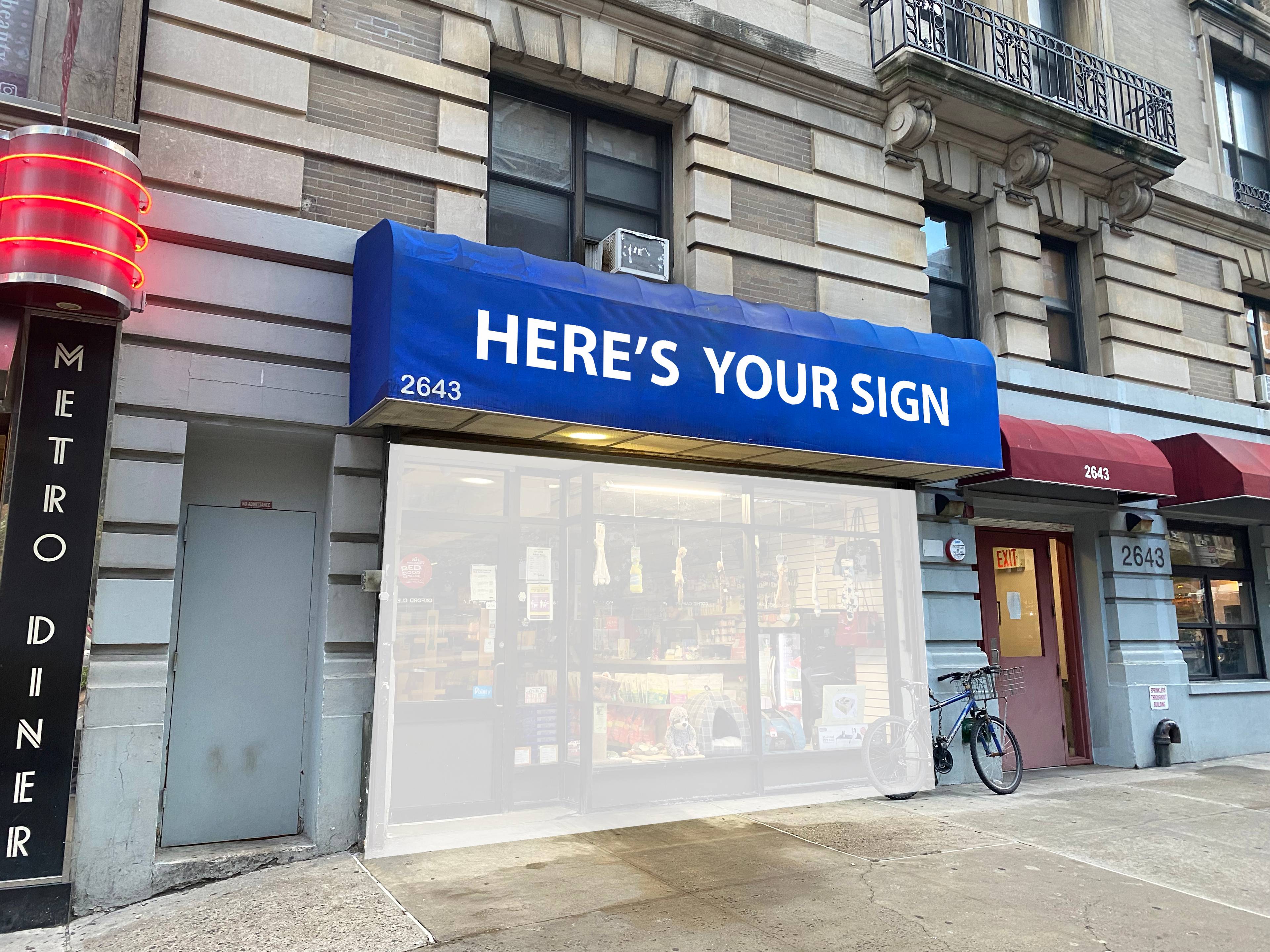 Prime retail space on Broadway - Upper West Side
