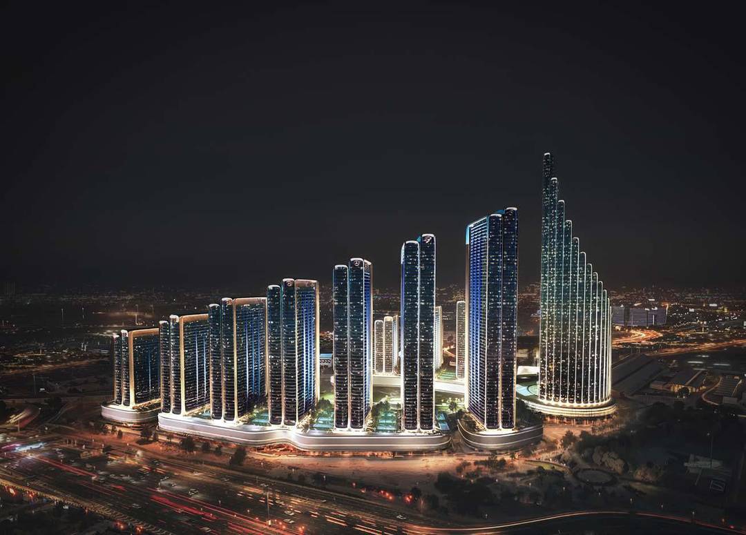 Mercedes-Inspired 1 Bedroom Home in a Landmark Branded City by Binghatti