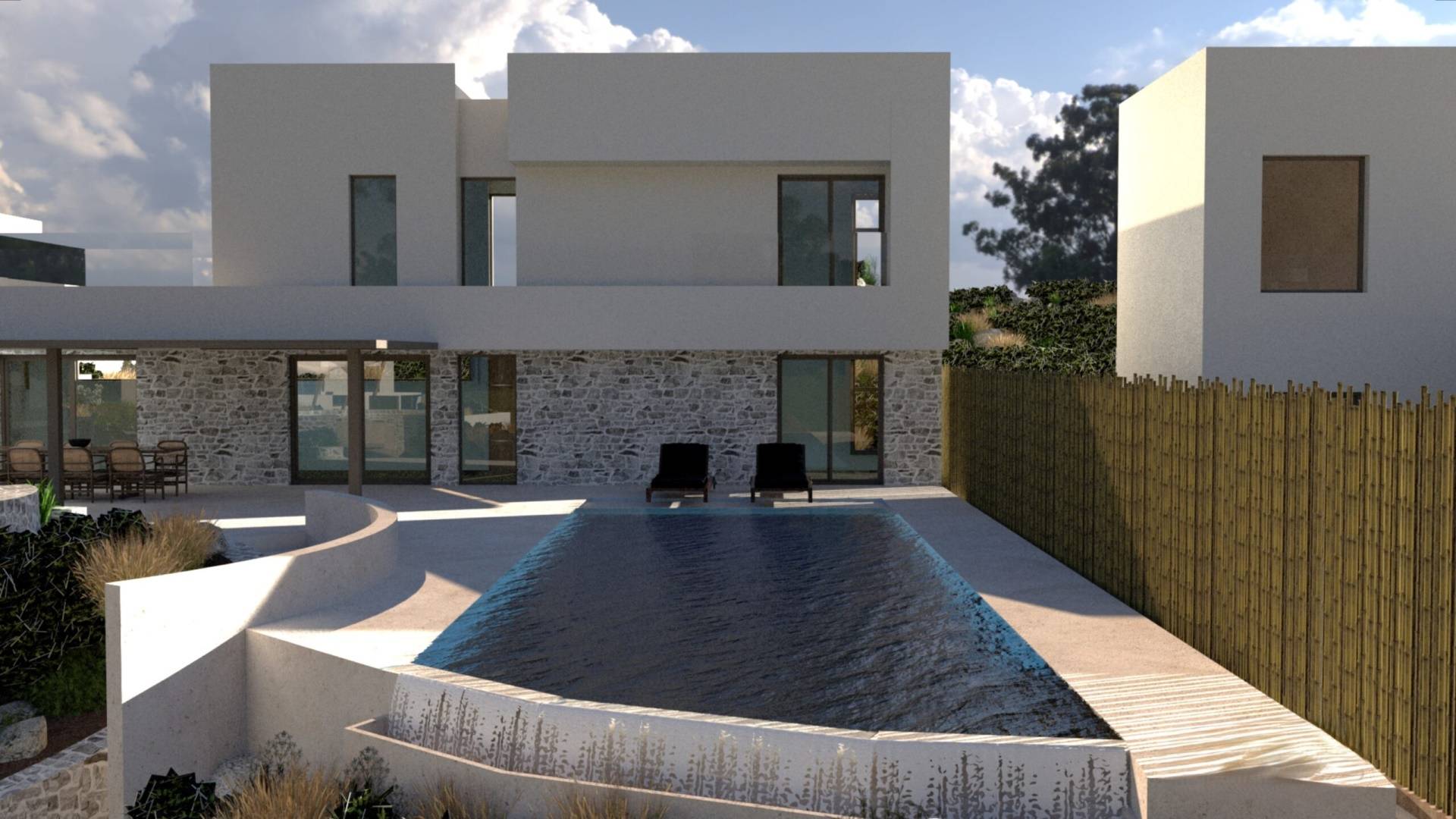 Modern Seaview Villa with Private Pool