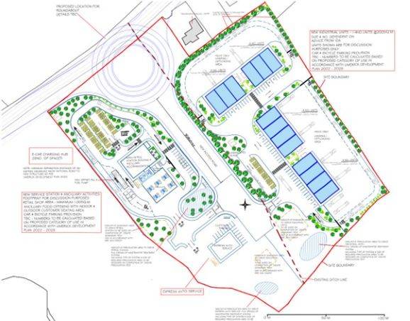 11 Acre, Zoned Site, Planning Application For Industrial Park, Petrol Station, Retail and Food, Express Auto Servicing.