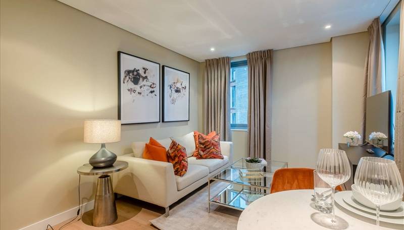 Exceptional One-Bedroom Apartment with Expansive Private Terrace & Panoramic Canal Views | Paddington Basin, W2