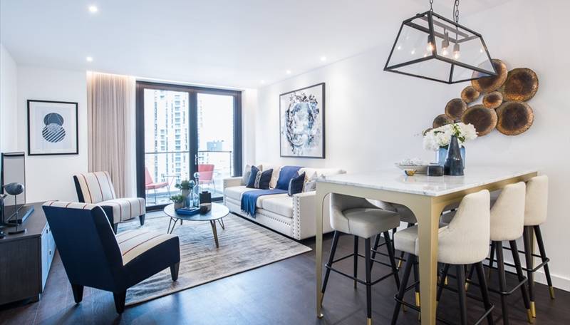 Apartment 6th floor - 3 Bedrooms - 1123 sq ft - 2 Bathrooms