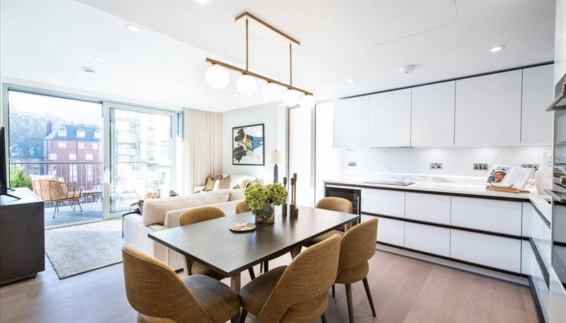 Luxury Interior-Designed Three-Bedroom Apartment with Private Balcony | West End Gate