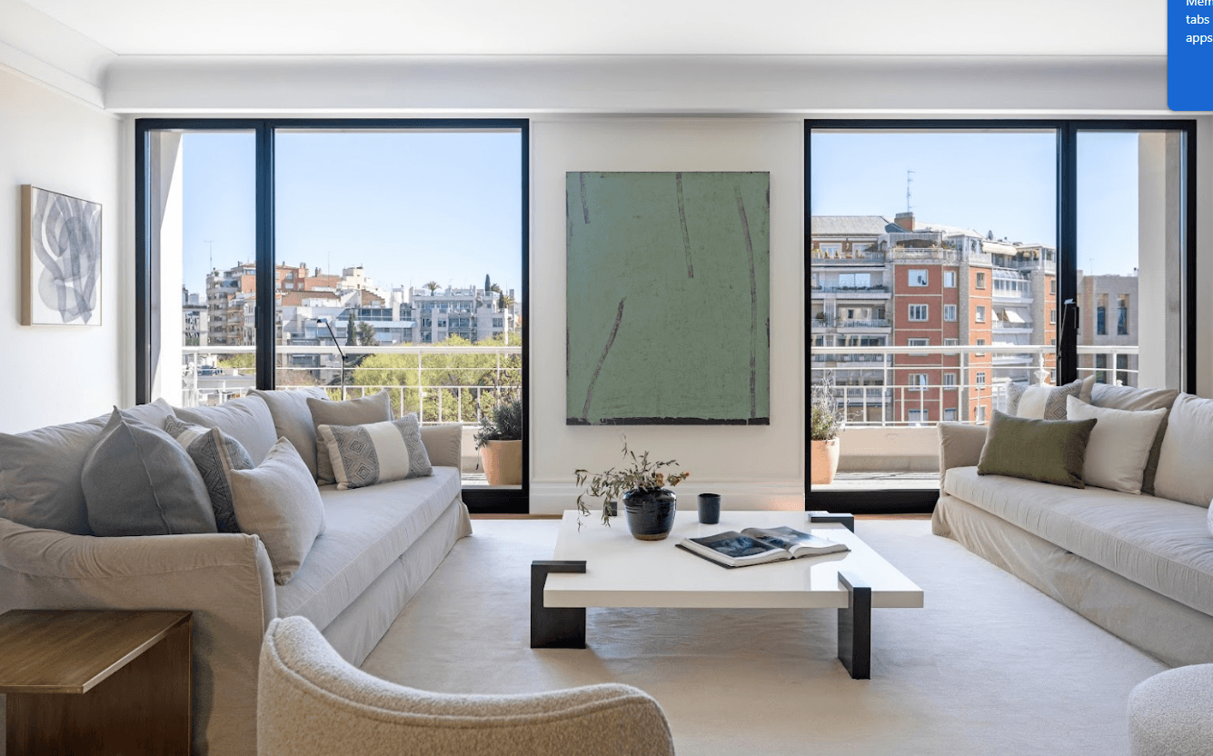 FABULOUS Full floor + Terrace in Paseo de la Castella Madrid