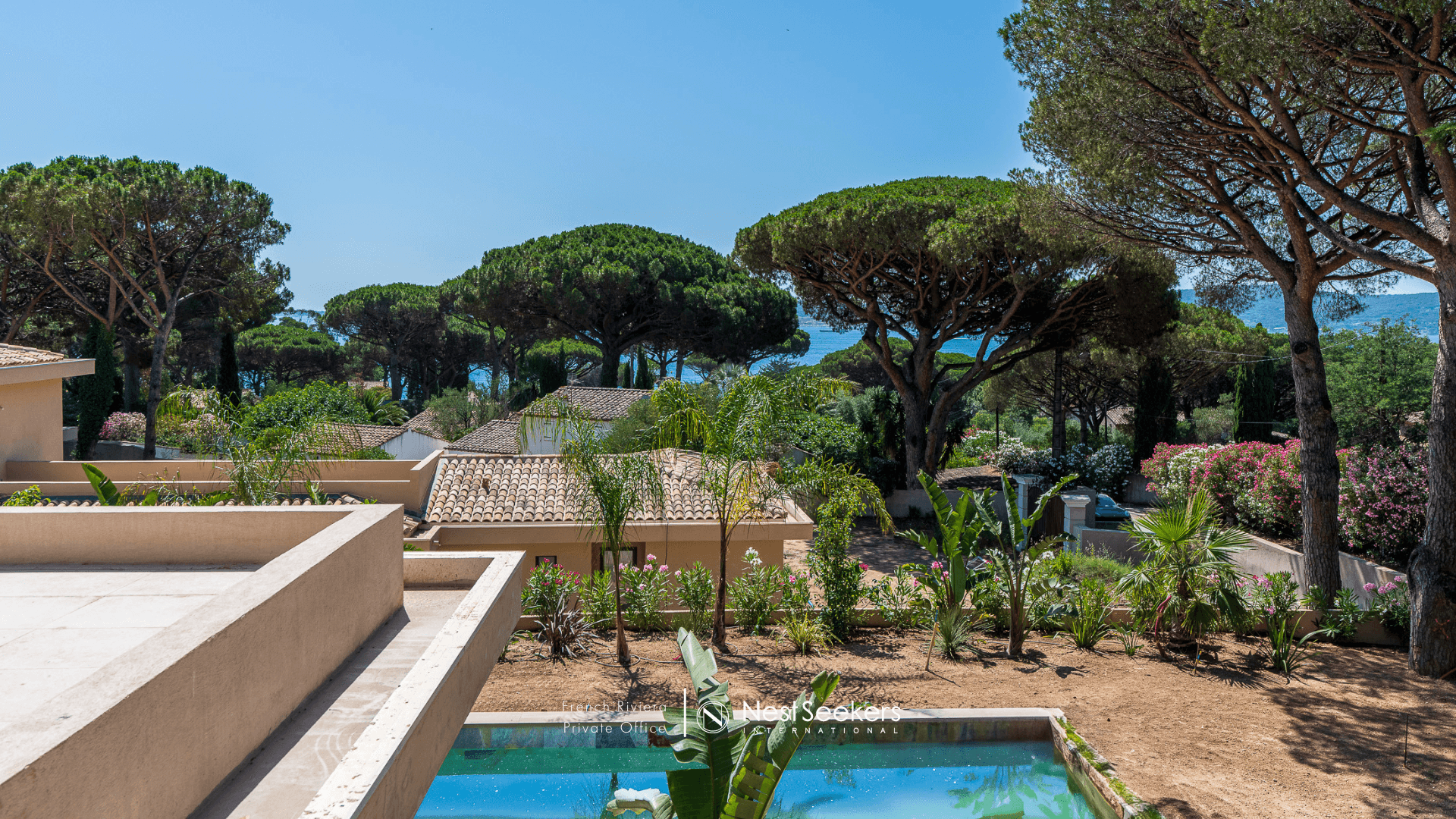 For Sale 5-Bedroom Villa with Private Pool and Panoramic Views in Grimaud, French Riviera