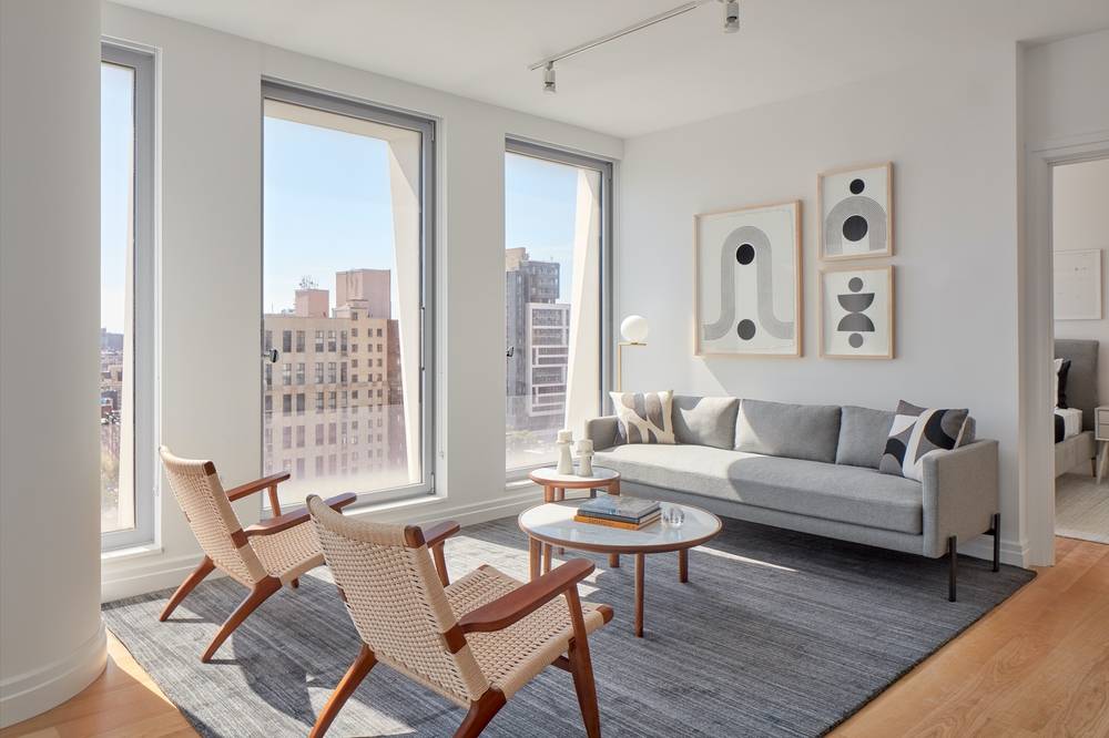 Light-Filled Corner Home in Luxury High-rise $1000 move credit (No Fee)