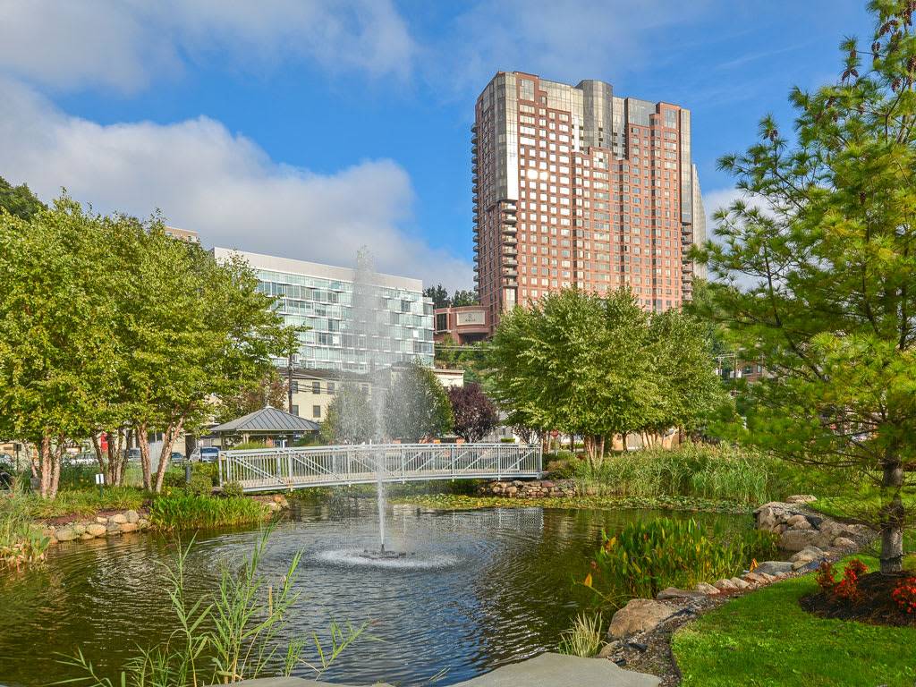 Unit 1010 Now Available at. The Riello in Edgewater NJ.  Beautiful Natural Light with Open North Western Views!  Laundry In Unit!
