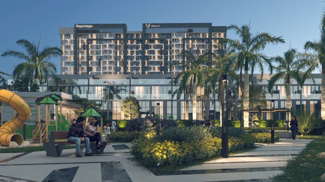 Modern Comfort: Expansive 2BR Apartment in Verdana 4, Over 1000 Square Feet